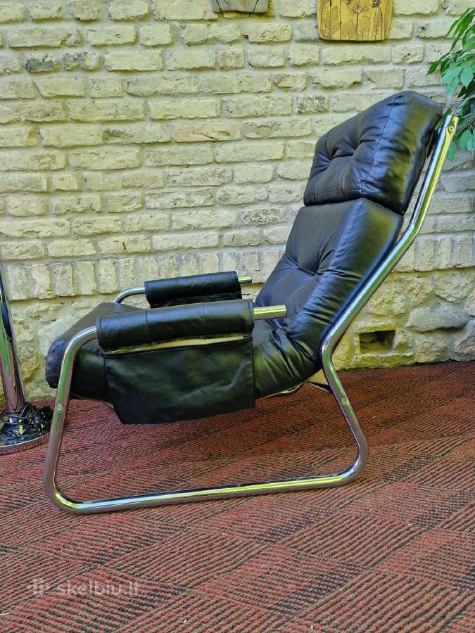 Vintažinis mid century Bauhaus autorinis fotelis