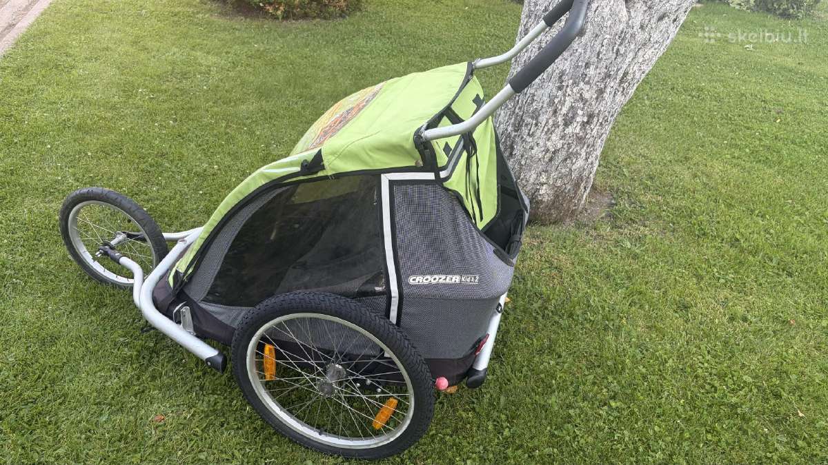 Dviračio priekaba Croozer Kid for 2 - nuotraukos Nr. 4