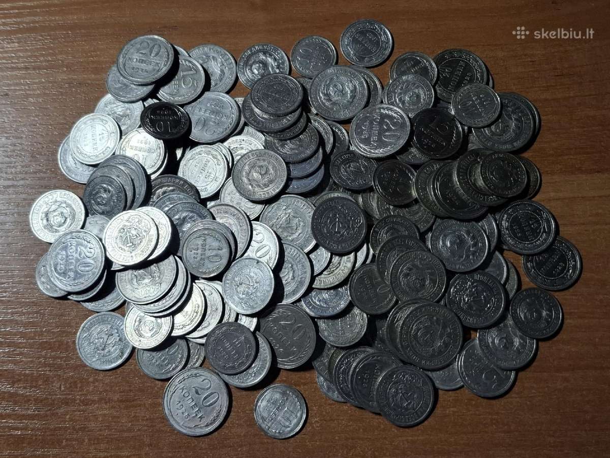 Sovietinės sidabrinės kapeikos