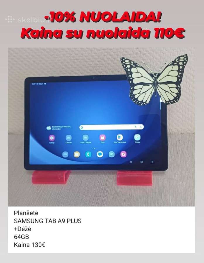 Planšetė Samsung Tab A9 Plus 64gb