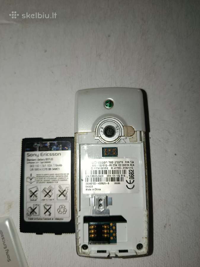 Įvairūs Sony ericson telefonai ir - nuotraukos Nr. 16