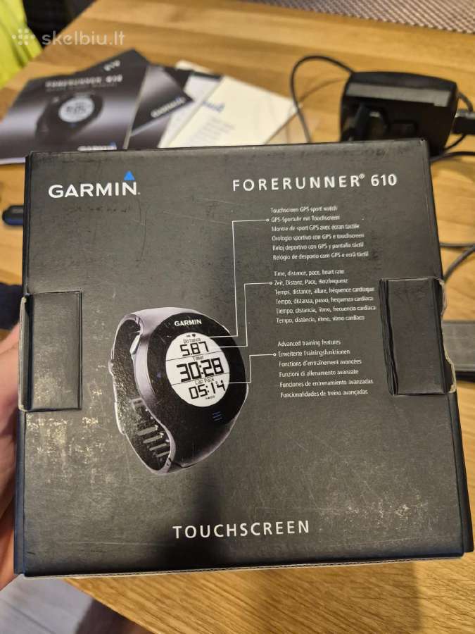Garmin laikrodis su širdies ritmo matavimo diržu - nuotraukos Nr. 3
