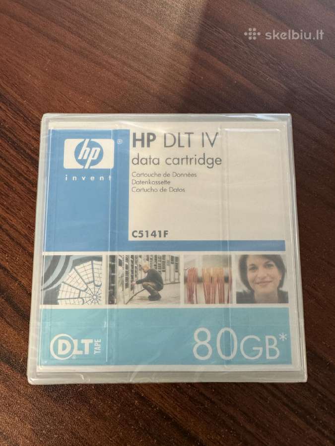 Hp Dlt Iv duomenų kasetės (C5141f) 4vnt