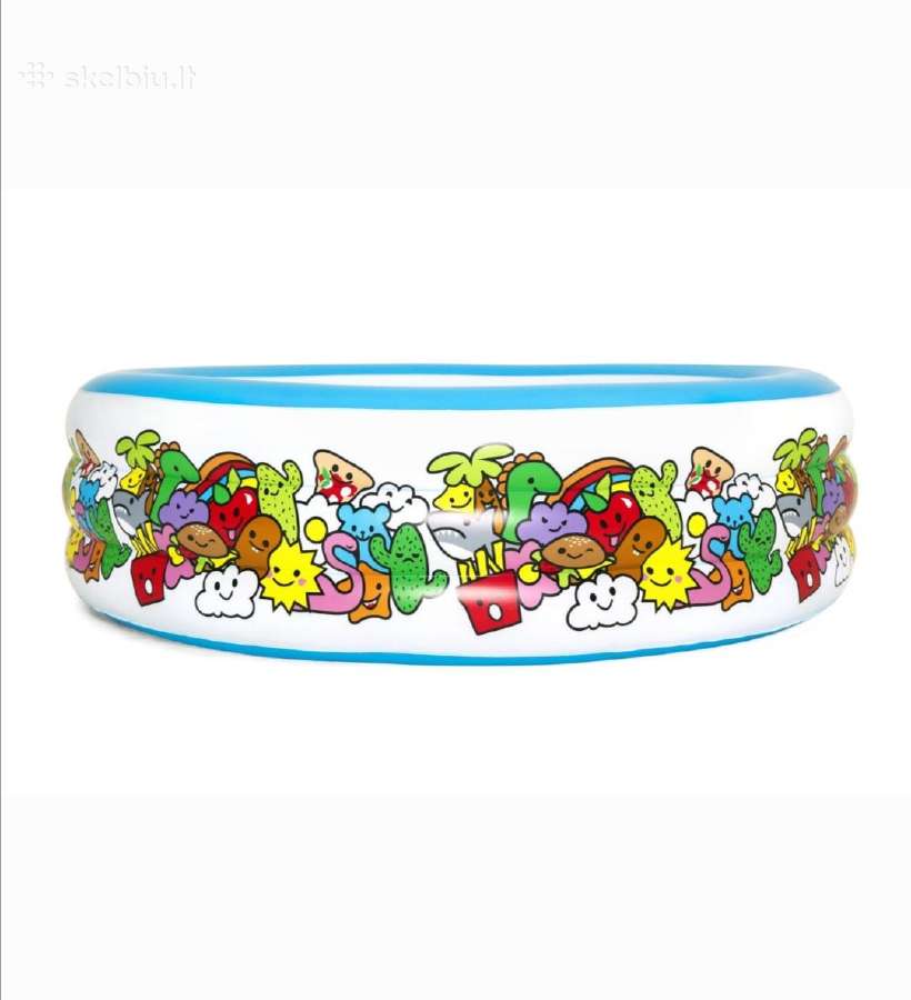 Naujas pripučiamas baseinas Bestway 196x53 cm - nuotraukos Nr. 4