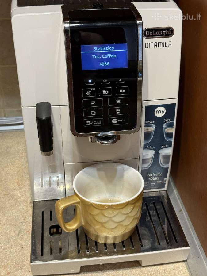 Delonghi Dinamica automatinis kavos aparatas - nuotraukos Nr. 3