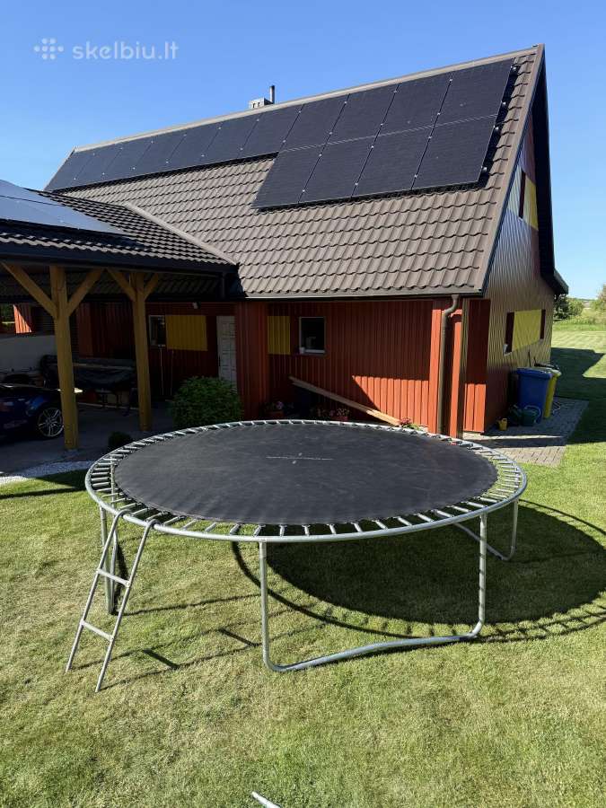 Batutas su apsauginiu tinklu ir kopėčiomis - nuotraukos Nr. 3