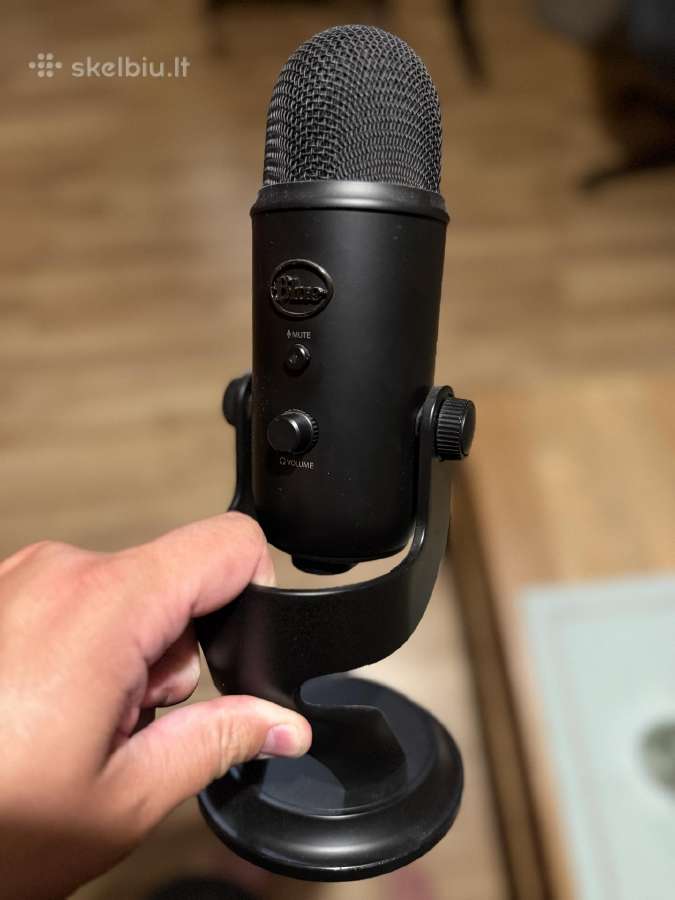 Blue yeti mikrafonas