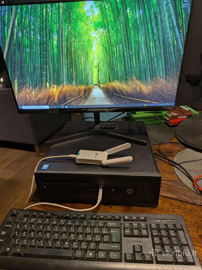 Hp Elitedesk I5/rtx1050ti/8gb/SSD žaidimams darbui