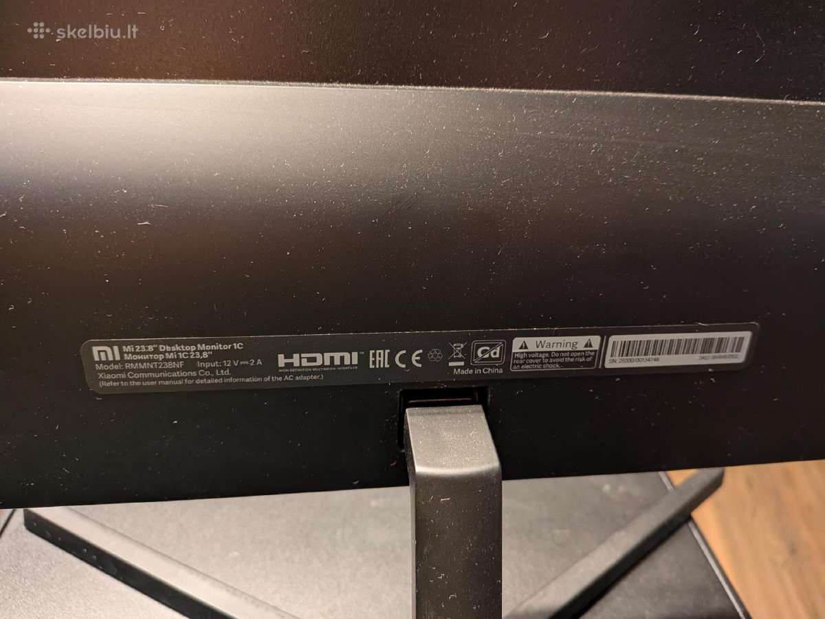 Hp Elitedesk i5/rtx1050ti 4gb/8gb/512 SSD/24" LED - nuotraukos Nr. 3