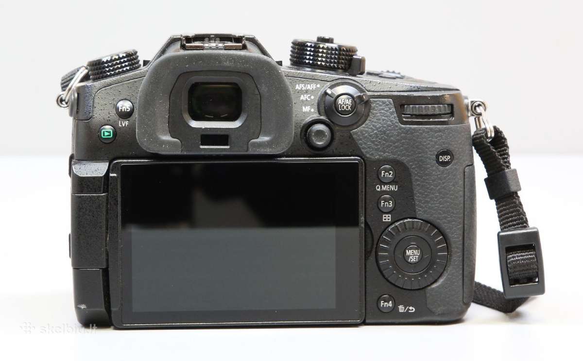 Panasonic Lumix Gh5 Body profesionali 4k kamera - nuotraukos Nr. 2