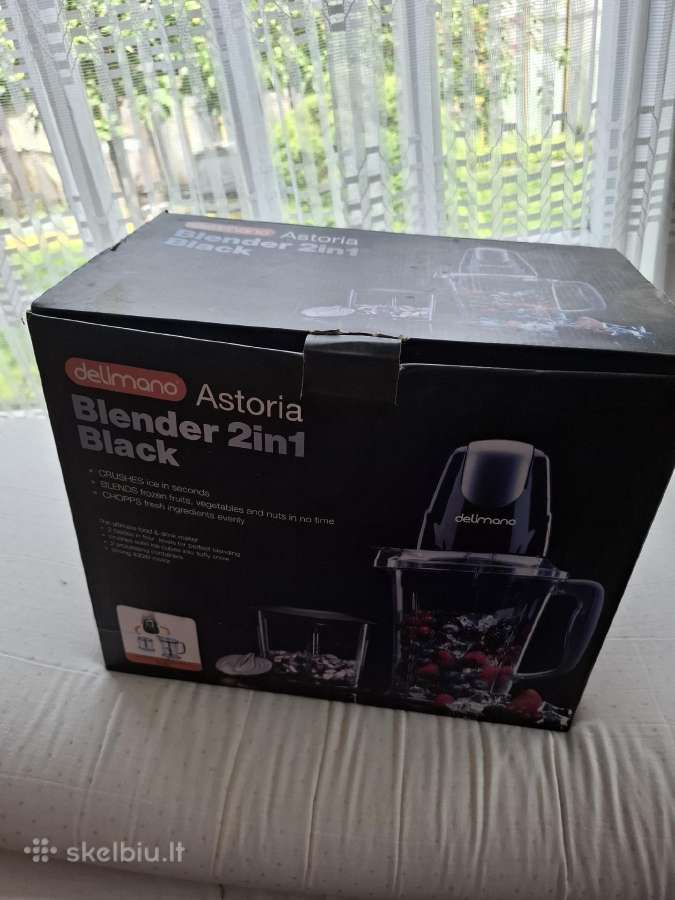 Naujas smulkintuvas Delimano Astoria Blender 2in1