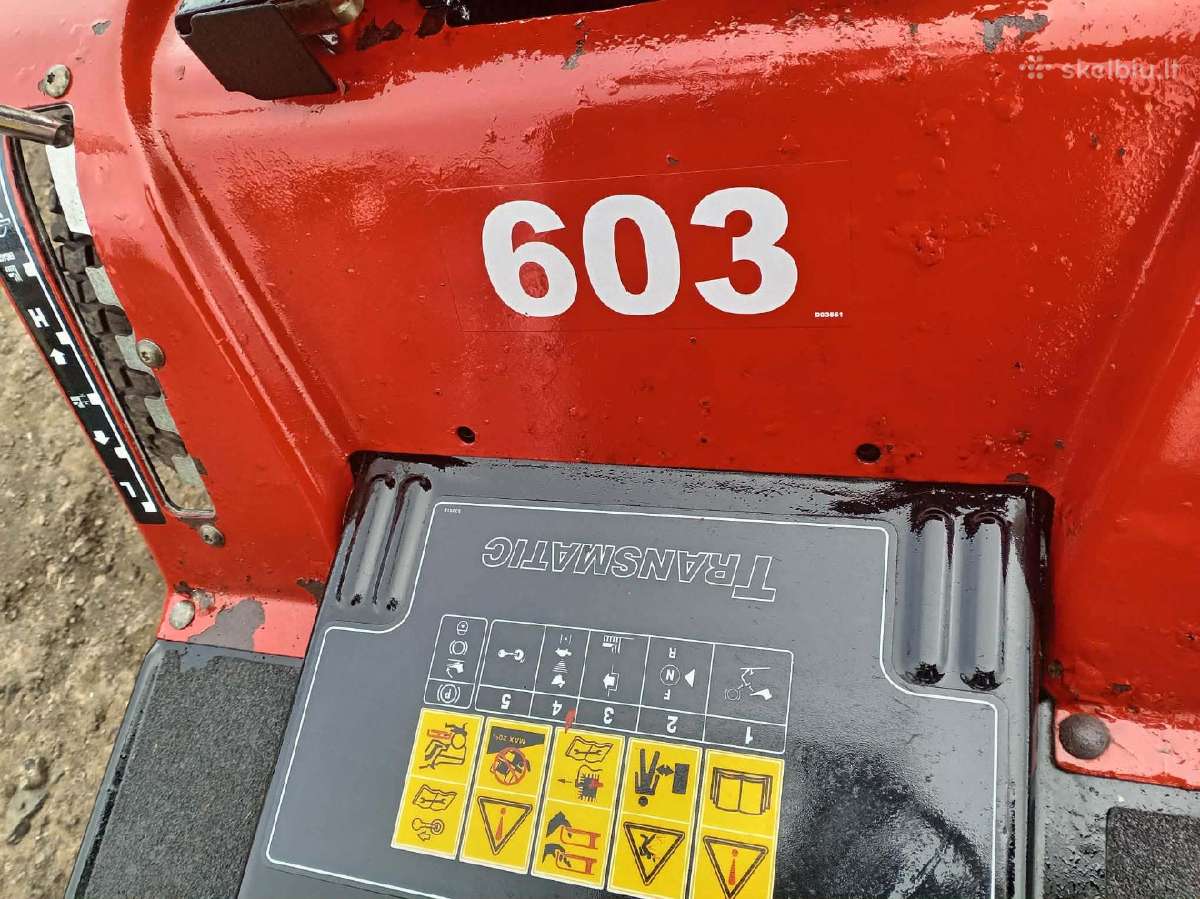 Lawnflite 603 vejos traktoriukas - nuotraukos Nr. 4