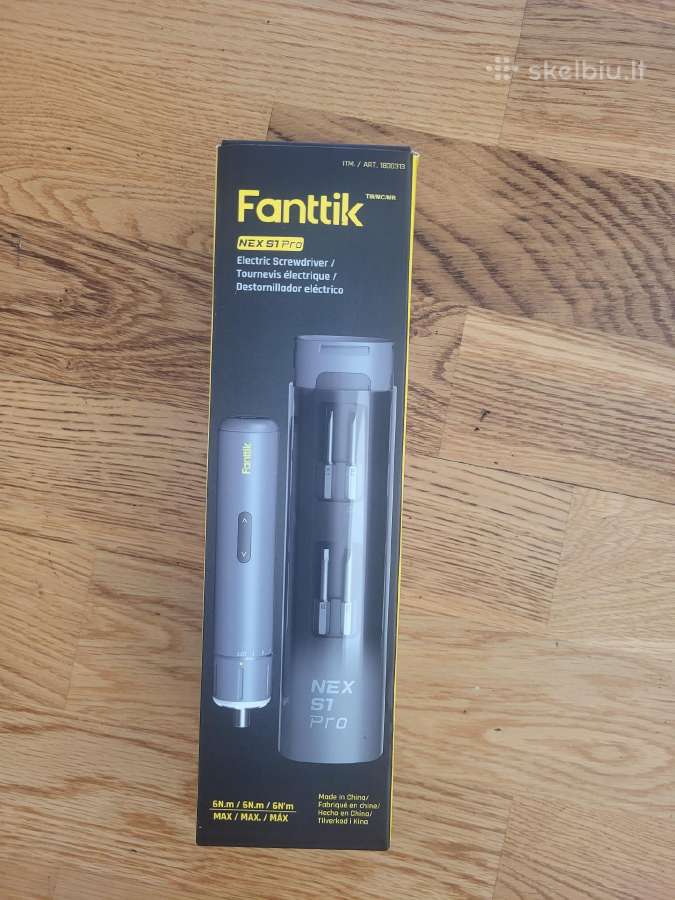 Fanttik S1 Pro elektrinių atsuktuvų rinkinys
