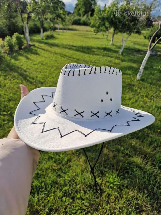 Kaubojiška skrybelė kepurė Cowboy Cowgirl