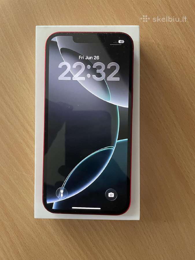 Apple iPhone 13,red,128gb - nuotraukos Nr. 3
