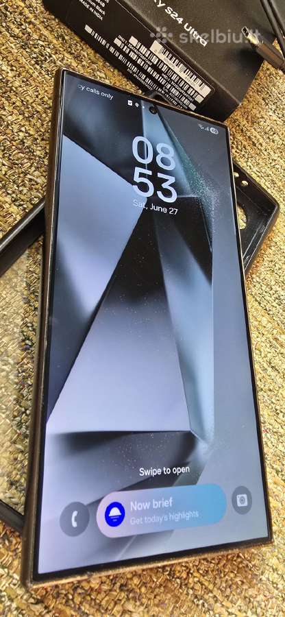 Samsung s24 ultra 256, titanium black