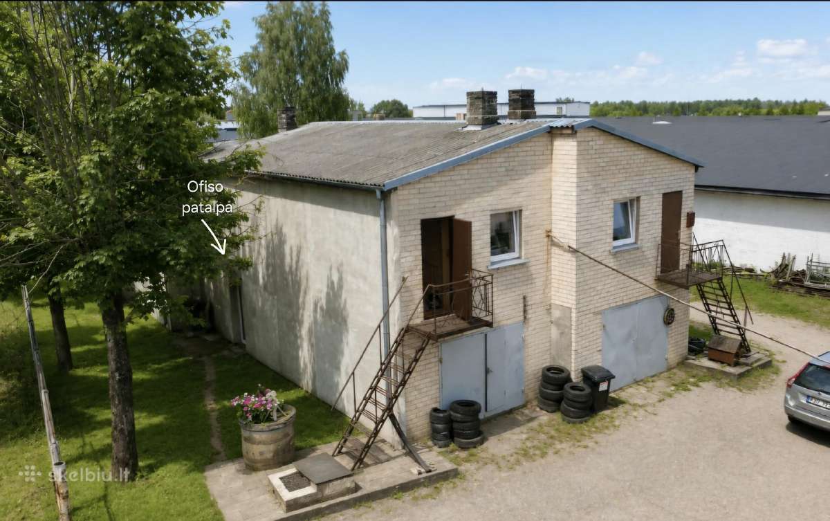 Parduodamas komercinės paskirties objektas Biržuos