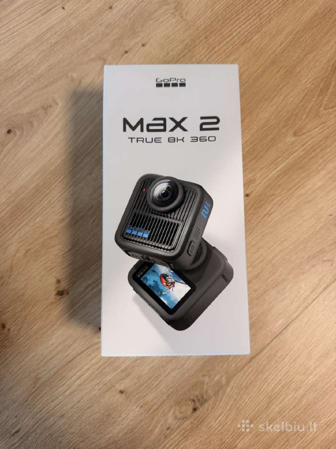 Nauja Gopro Max 2 360