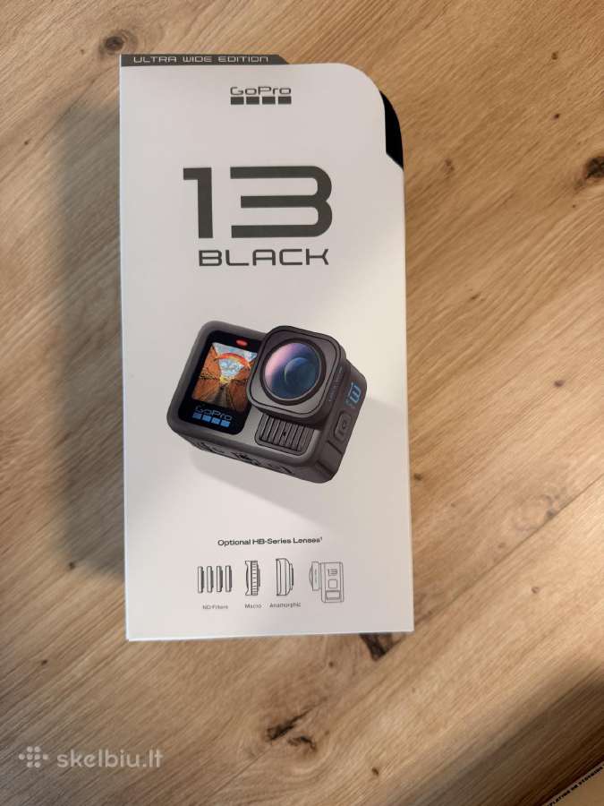 Nauja Gopro hero 13 black