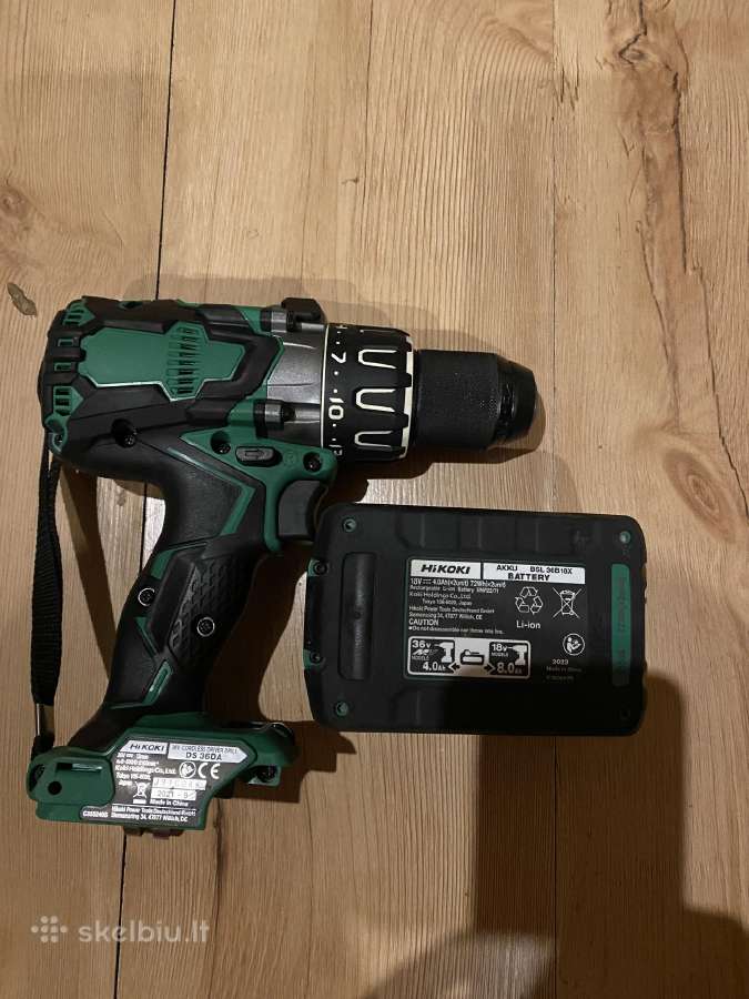 Hitachi,hikoki Įrankiai - nuotraukos Nr. 5