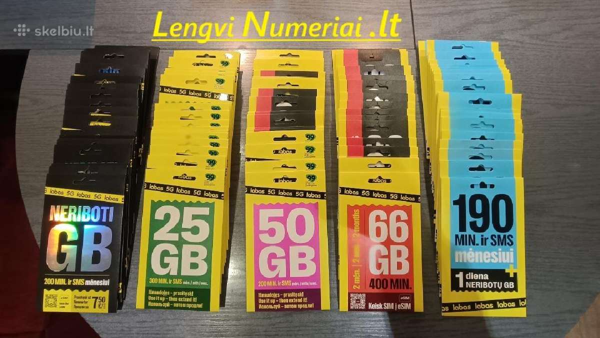 Telefonų numeriai ! = 56789, 7777, 000, 1111 +kt. - nuotraukos Nr. 2