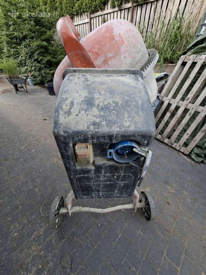 Naudota betono maišyklė Limex Lp 125, 700 W