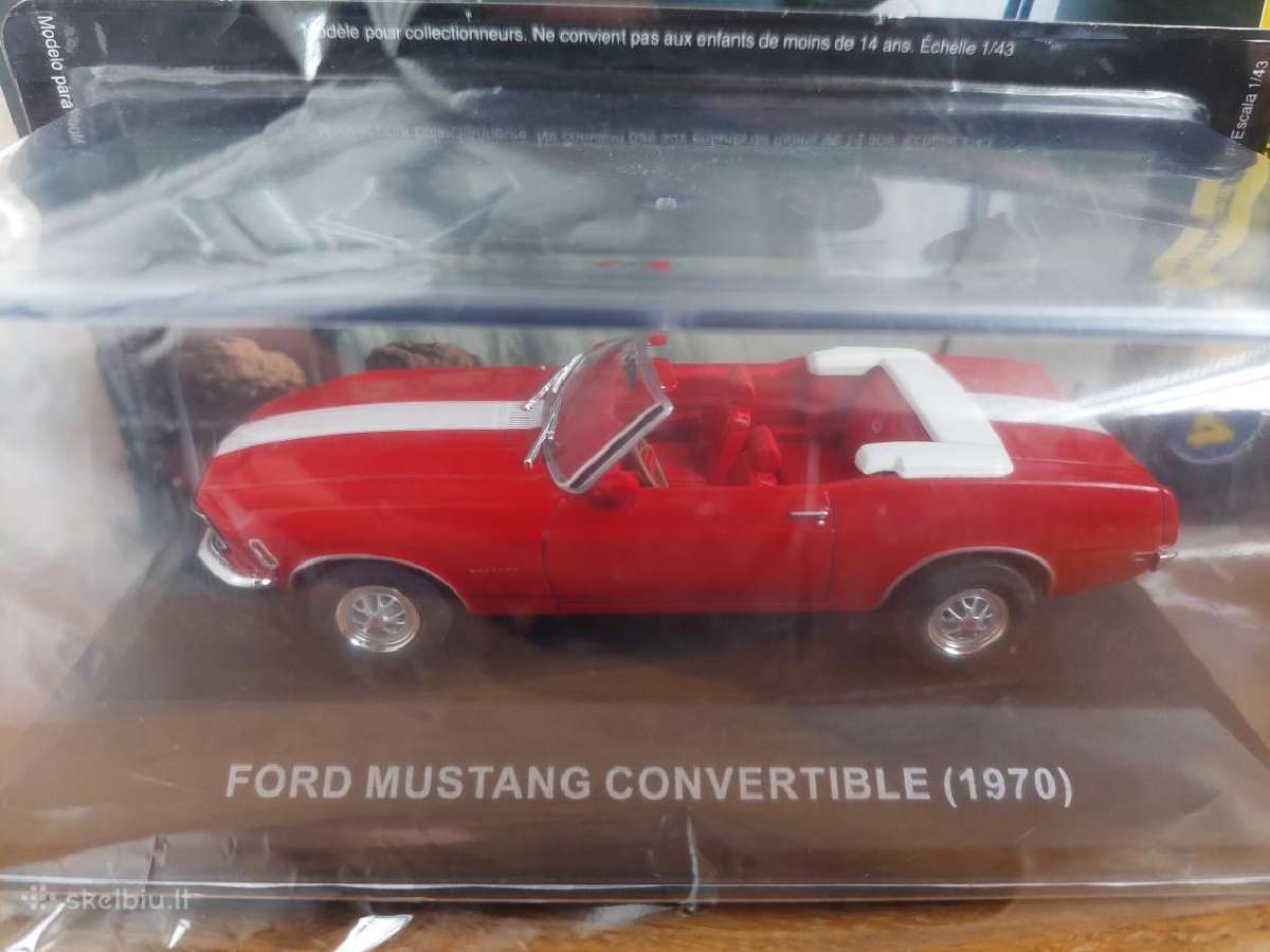 Micro-cars ir Ford Mustang modeliukai 1:43 - nuotraukos Nr. 5