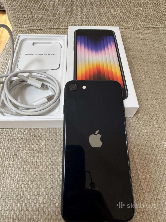iPhone Se ( 3 gen.), Midnight, 64 GB