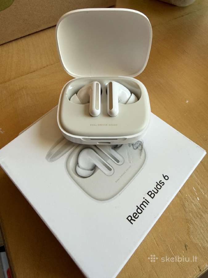 Redmi Buds 6 belaides ausines (Cloud White)