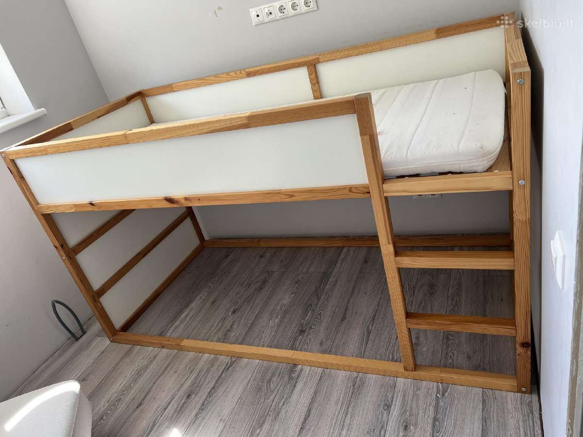 Ikea dviaukštė lova