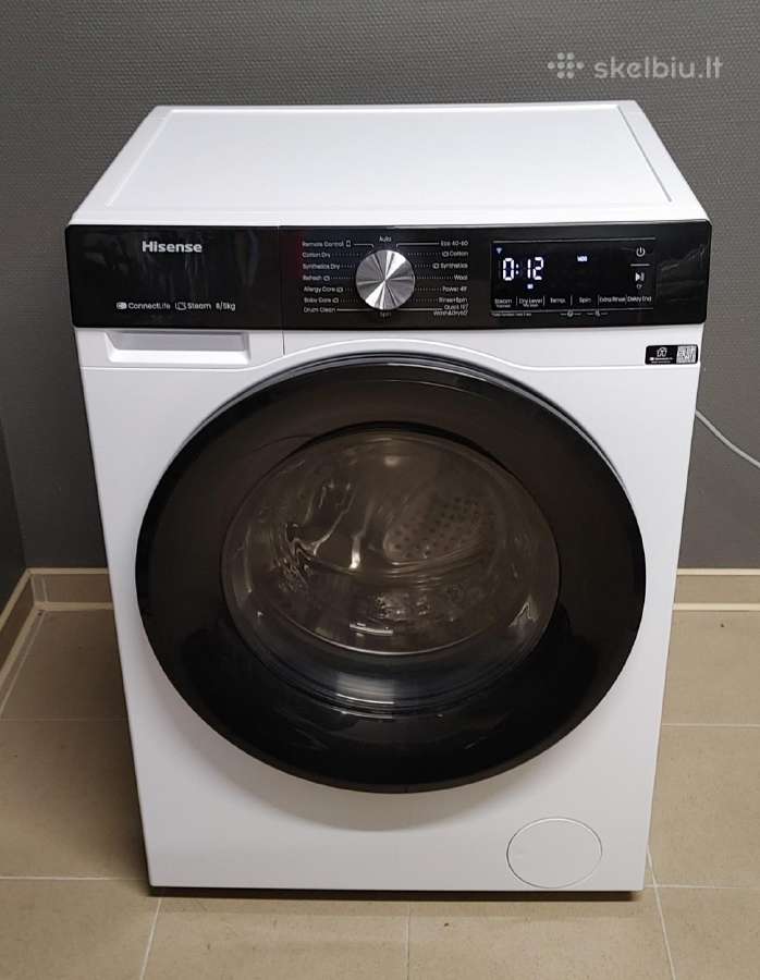 Gorenje / Hisense skalbyklė / džiovyklė 8/5kg - nuotraukos Nr. 5