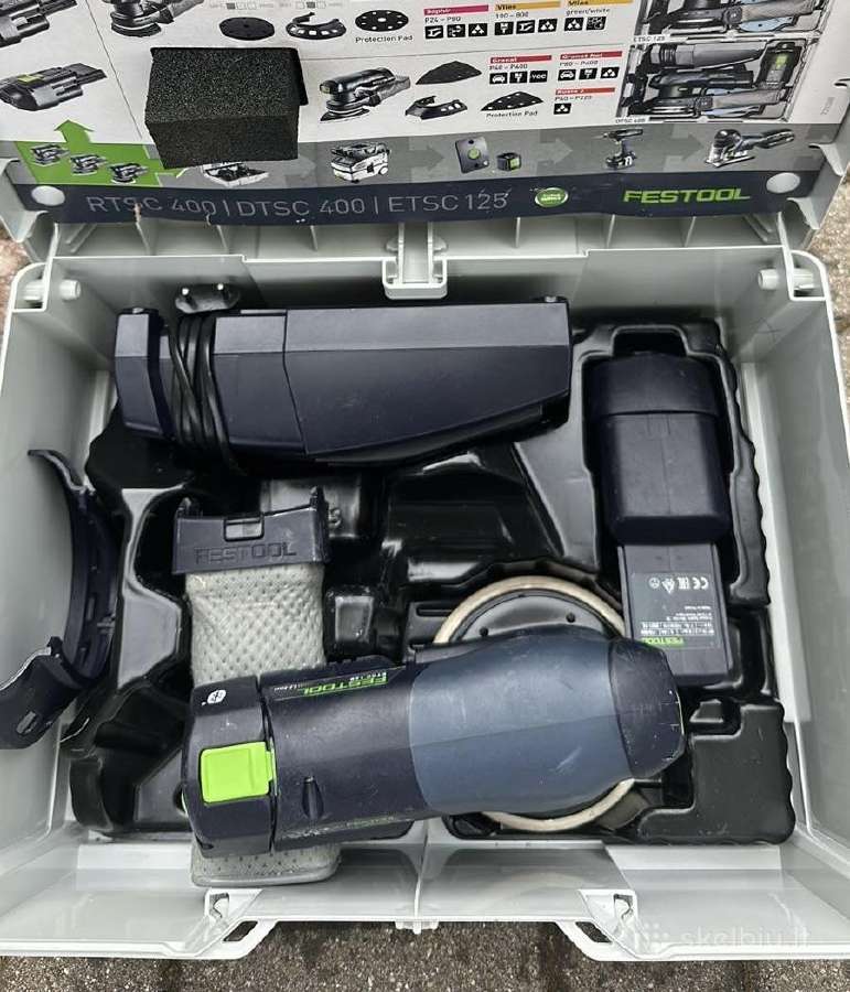 Pjuklas Festool Tsc 55 Reb Ir Kt. - nuotraukos Nr. 17