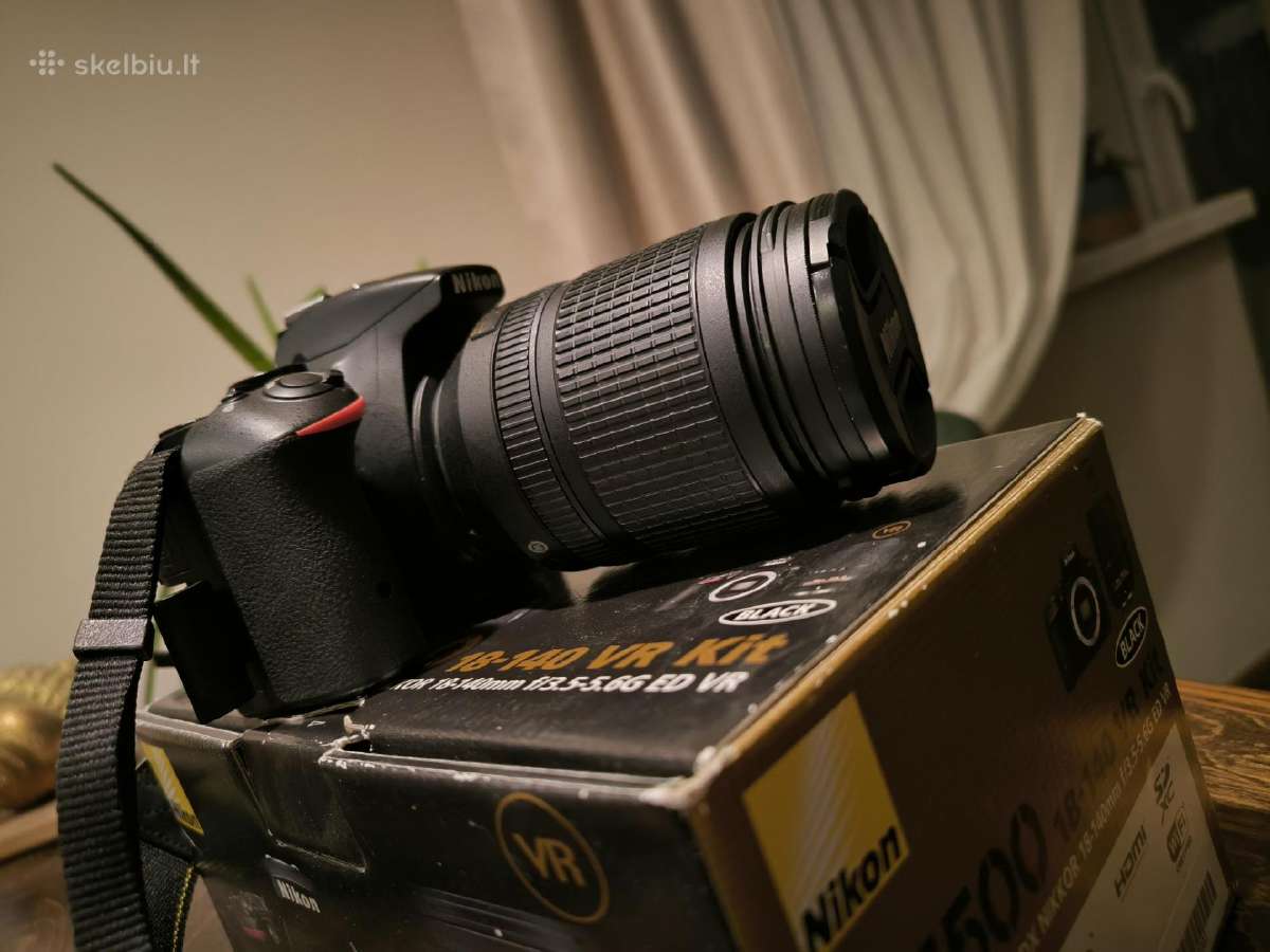 Nikon D5500 + Af-s Dx Nikkor Vr 18-140 3.5-5.6g Ed - nuotraukos Nr. 3
