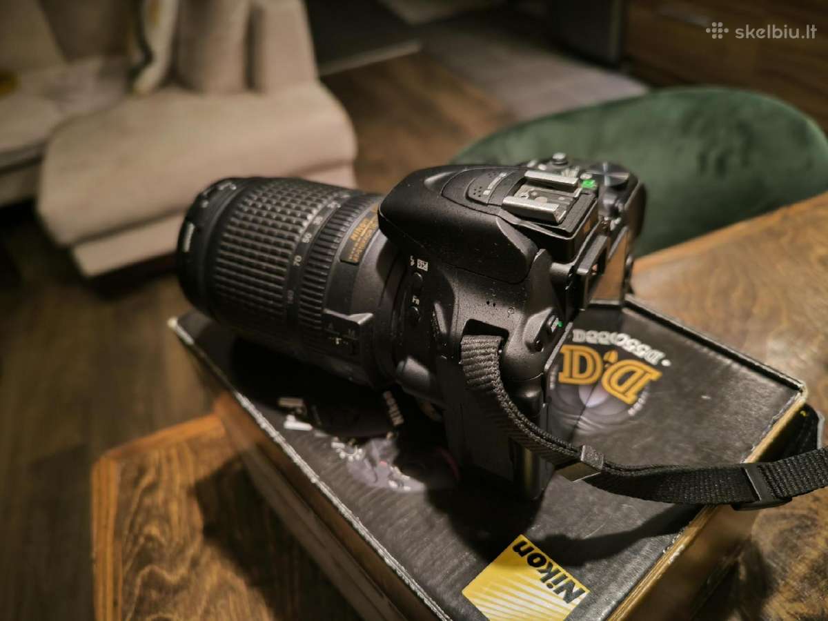 Nikon D5500 + Af-s Dx Nikkor Vr 18-140 3.5-5.6g Ed - nuotraukos Nr. 4