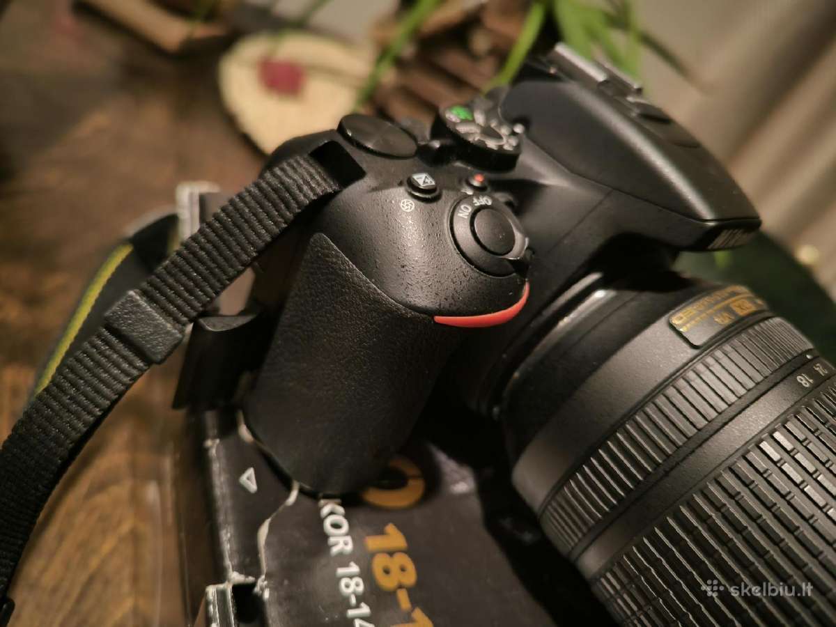 Nikon D5500 + Af-s Dx Nikkor Vr 18-140 3.5-5.6g Ed - nuotraukos Nr. 5