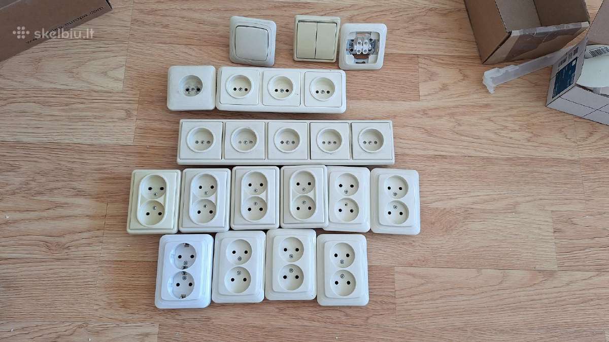 Naudotos rozetes