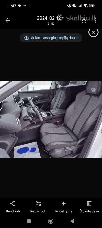 Peugeot 5008 - nuotraukos Nr. 8