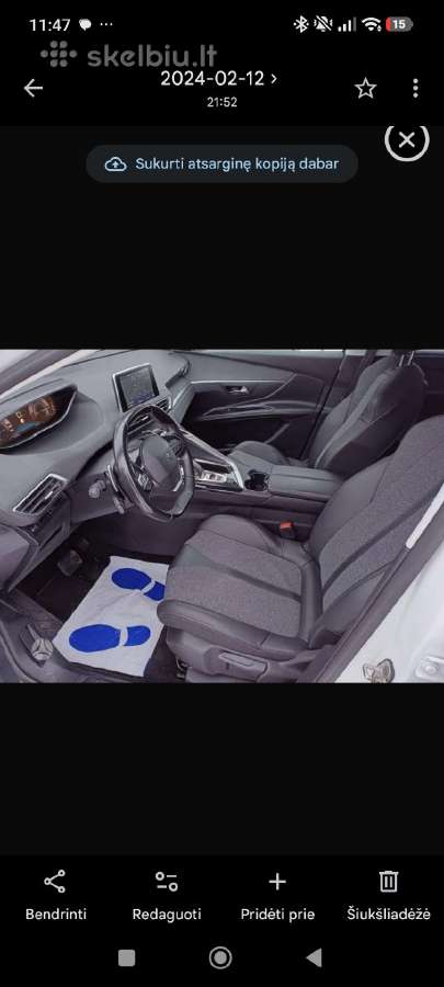 Peugeot 5008 - nuotraukos Nr. 9