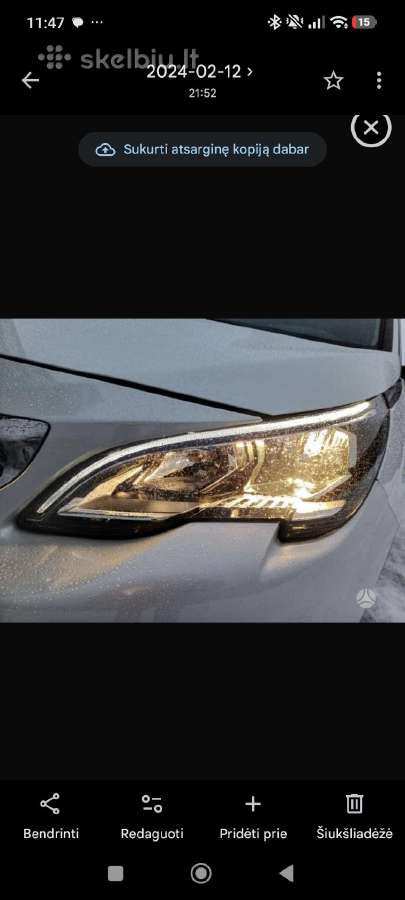 Peugeot 5008 - nuotraukos Nr. 15