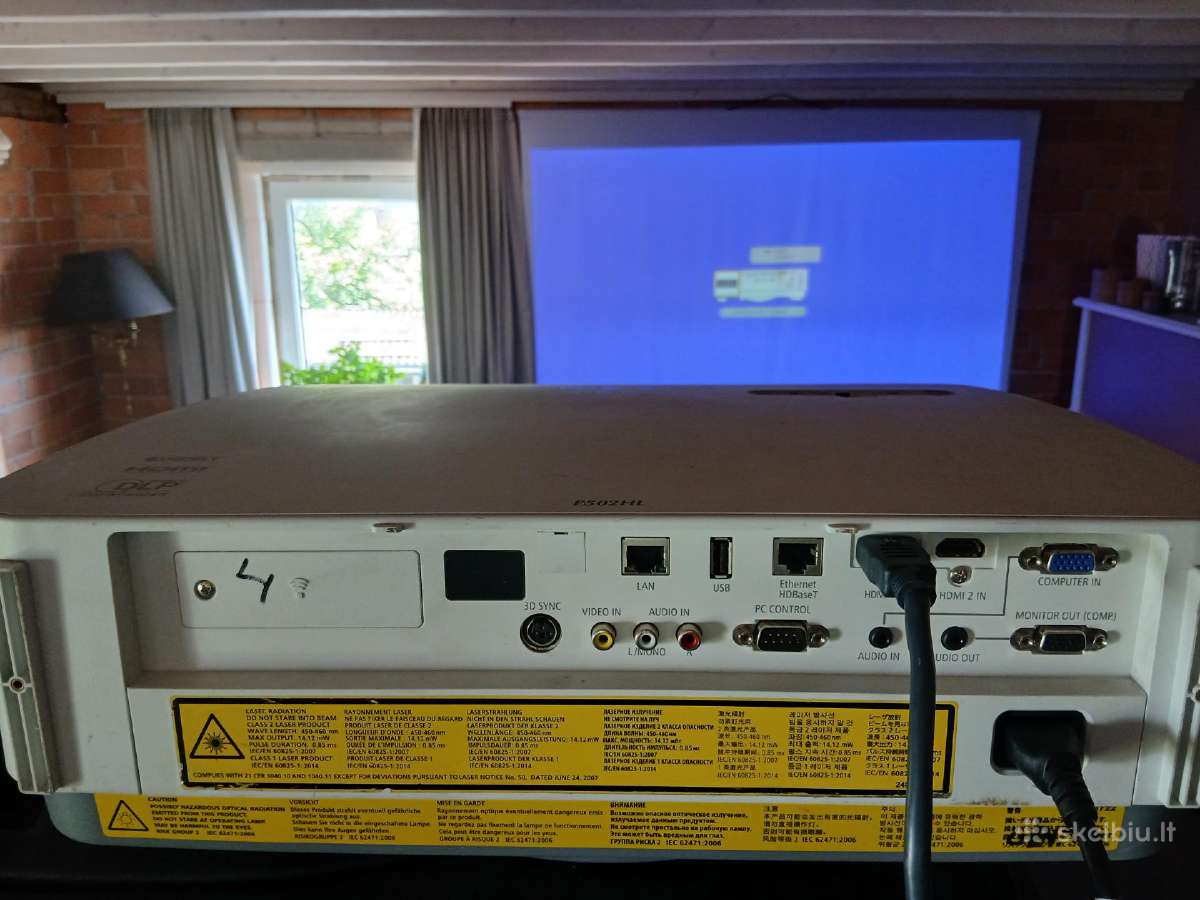 Lazerinis projektorius Nec P502hl - nuotraukos Nr. 2