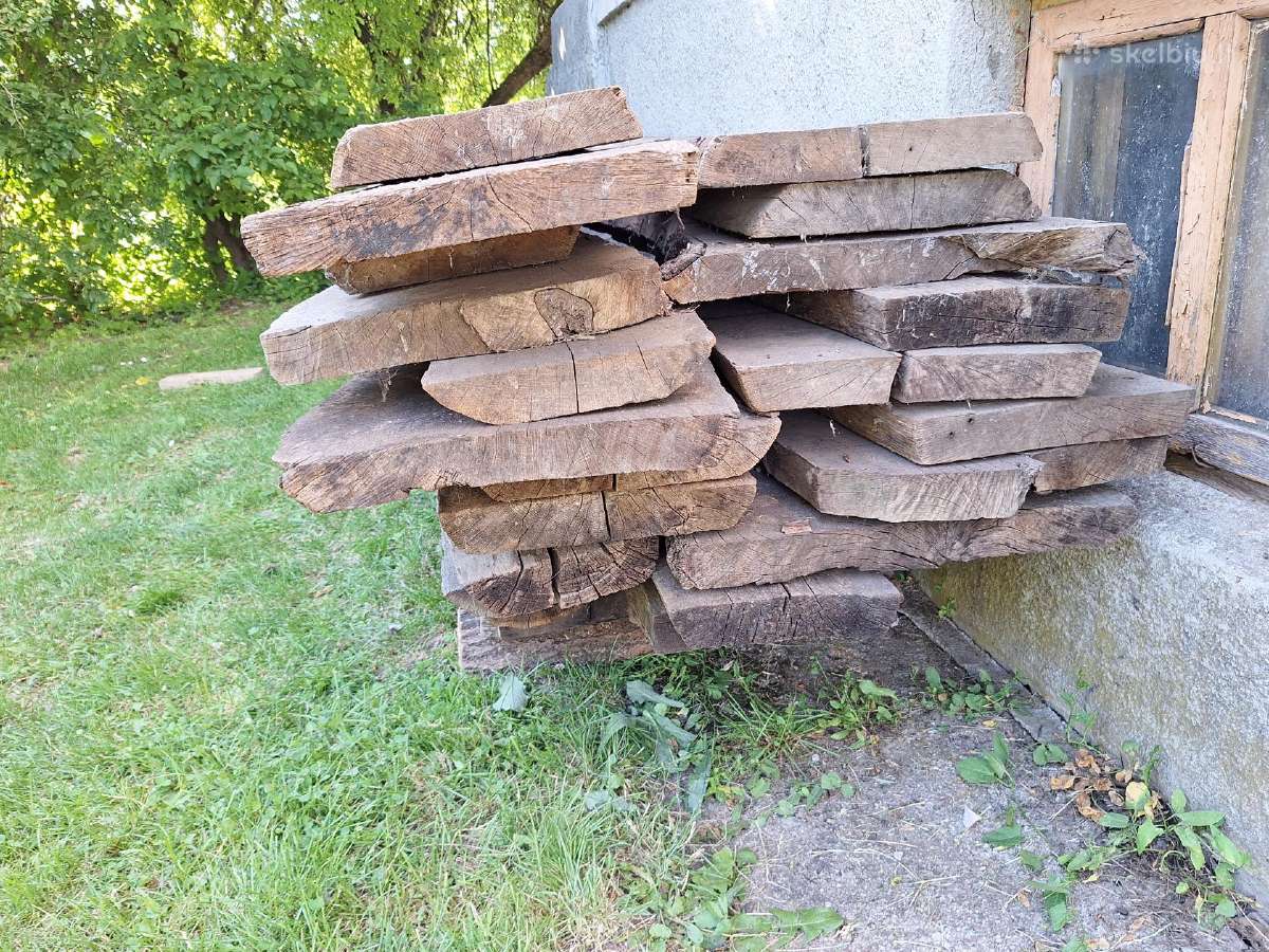 Senos ąžuolines lentos - nuotraukos Nr. 3