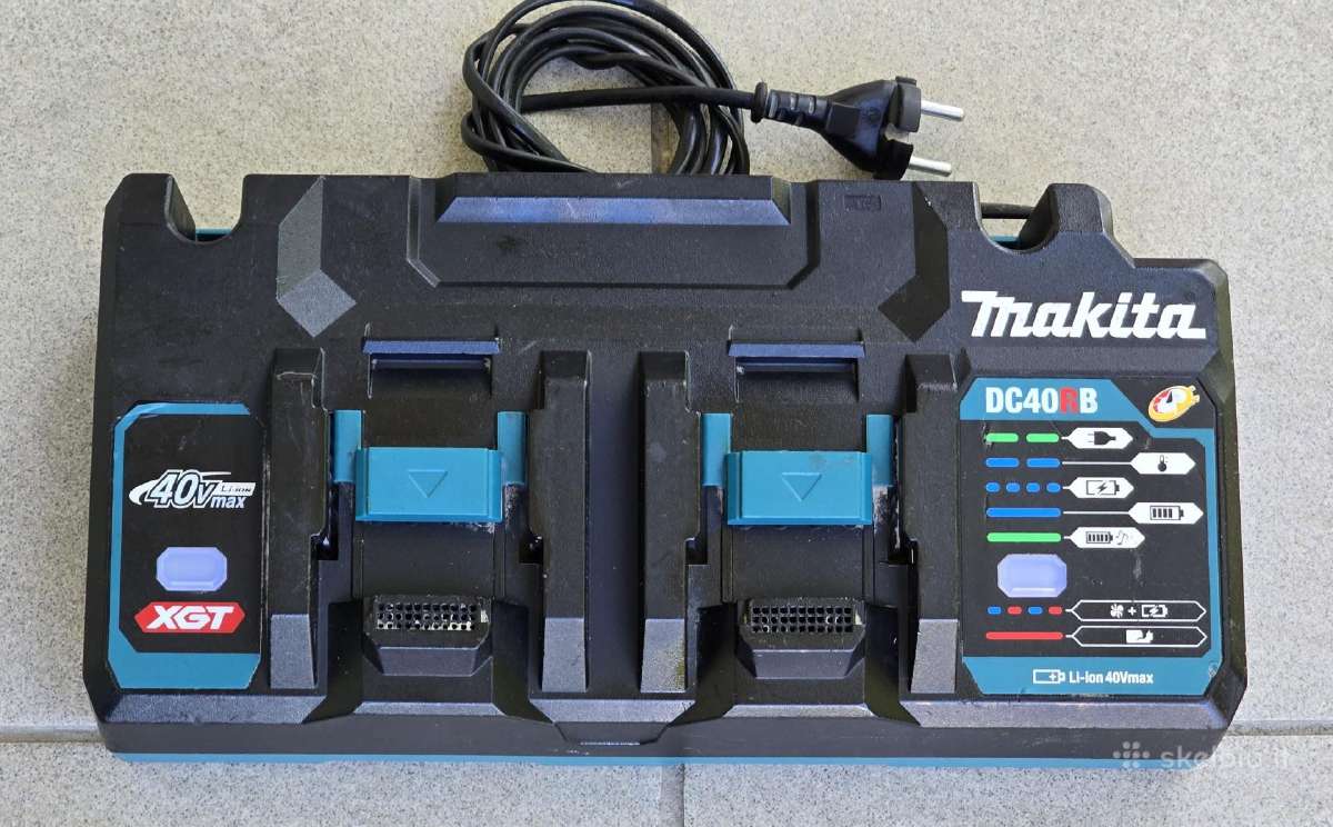 Makita 40v įvairūs įrankiai 4 modeliai - nuotraukos Nr. 6