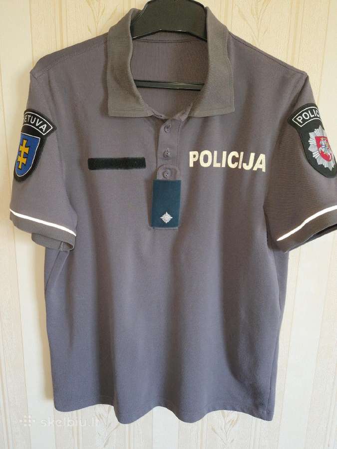 Lietuvos policijos vasariniai marškinėliai