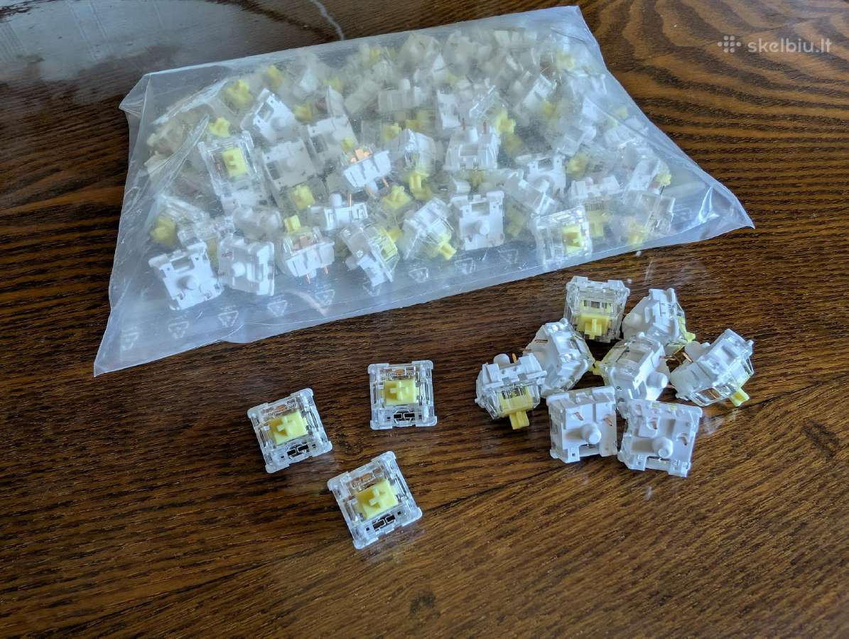 Keychron K Pro Banana Tactile Switch'ai
