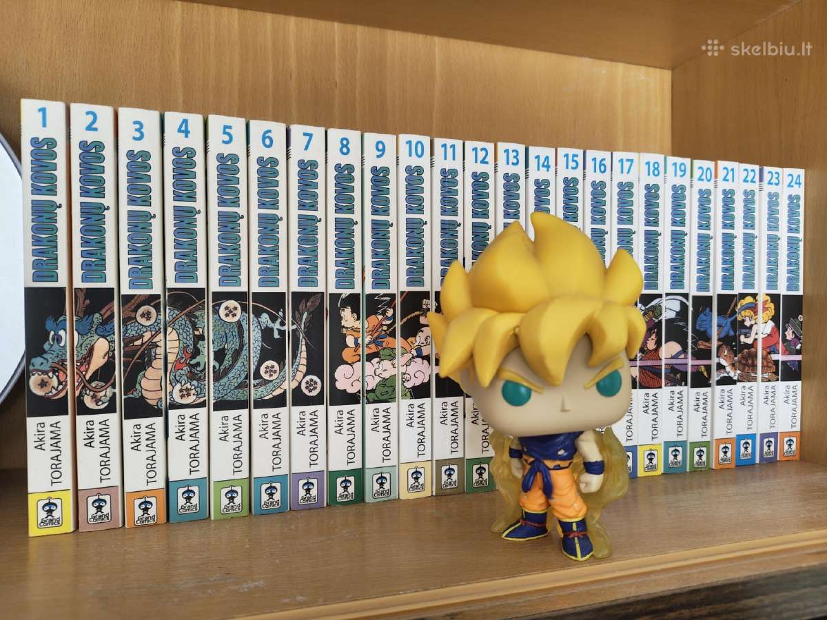 Dragon ball knygos