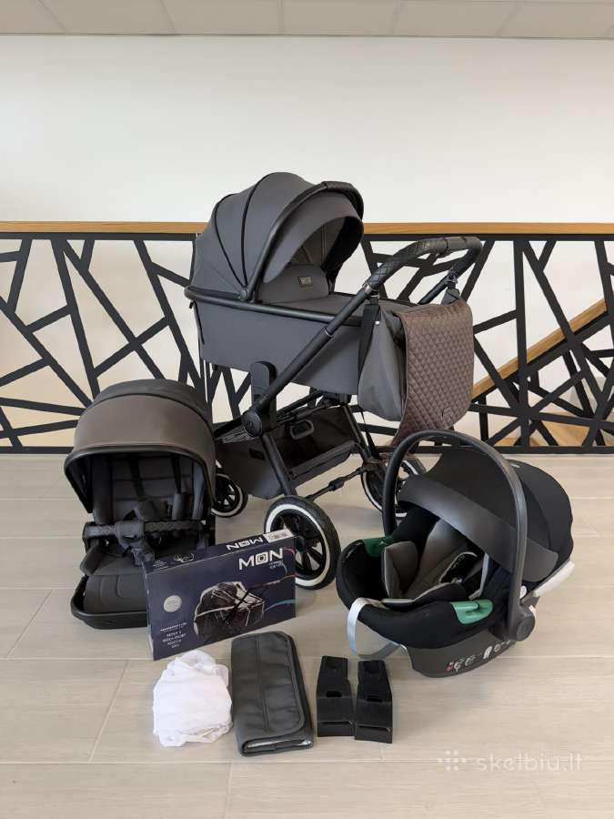 Naudotas pilnos komplektacijos Moon Resea S+ 3in1!