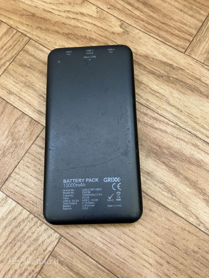 Išorinė baterija 10000mah - nuotraukos Nr. 2