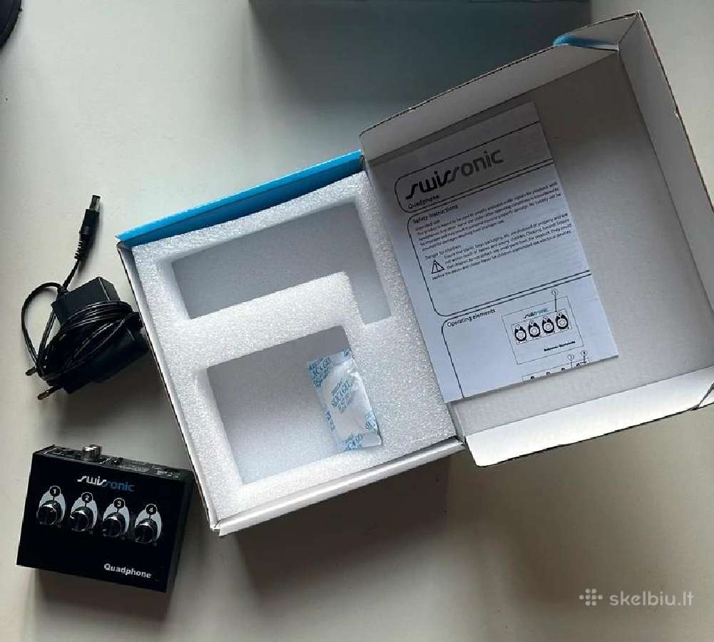 Ausinių stiprintuvas Swissonic Quadphone