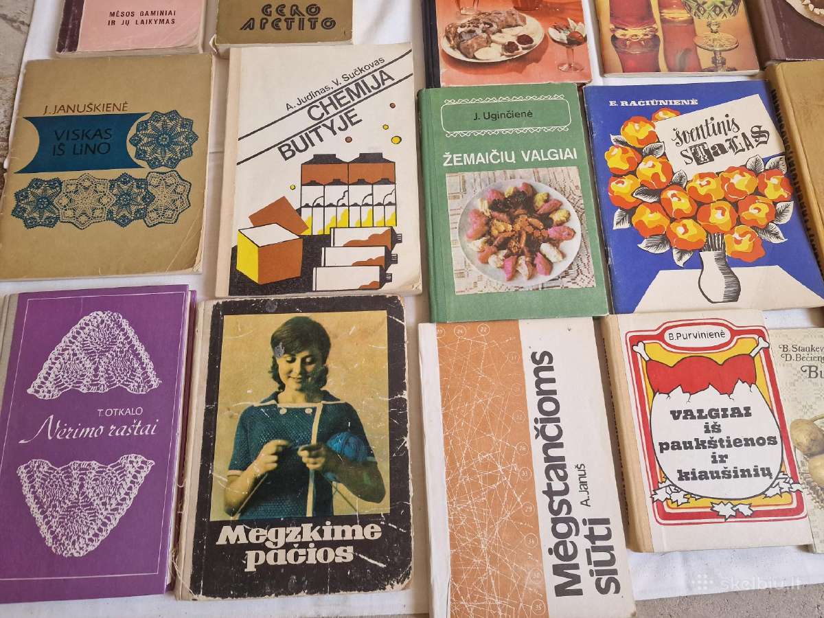 Kulinarija, kepiniai, rinkinys (23 knygos) - nuotraukos Nr. 5