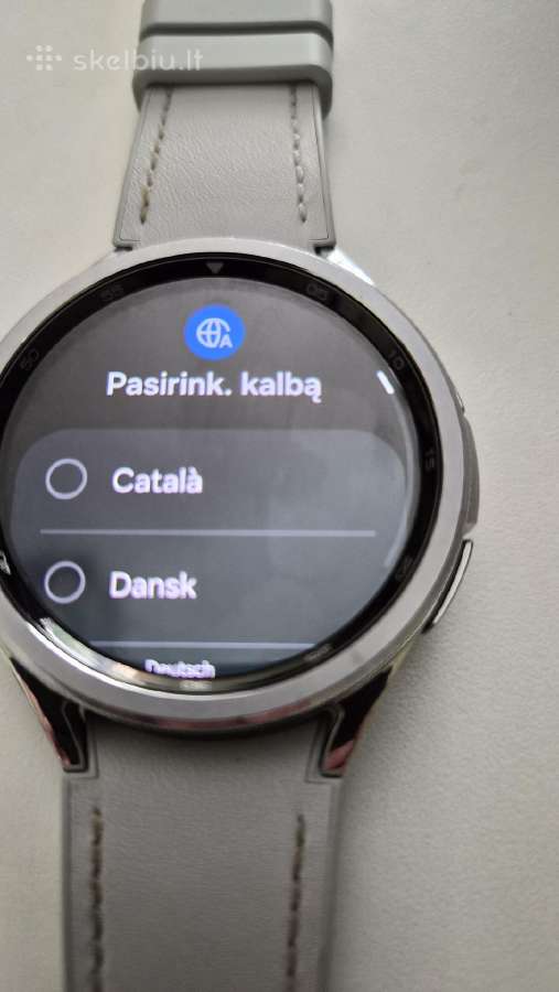 Samsung galaxy watch 6 classic - nuotraukos Nr. 5
